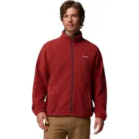 Columbia Timber Crest Full Zip Fleece, Mannen, Rood, Fleece, maat: M