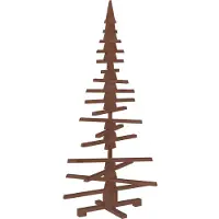 vidaXL - Houten - kerstboom - KOTKA - 150 - cm - Massief - grenenhout