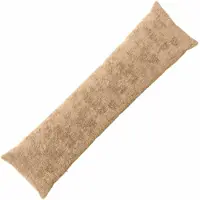 vidaXL Kussensloop HEERLEN Crèmekleurig 40 x 145 cm Nep Konijnenbont