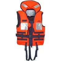 PLASTIMO Typhoon Navy 150n S T1 Life Jacket Oranje 30-50 kg