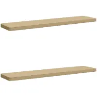 vidaXL 2-delige Bankkussens VUGHT 2 st 100% Polyester Beige