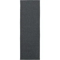 vidaXL Tapijt Runner ORIZ 1150 gsm Zwart gaaspatroon