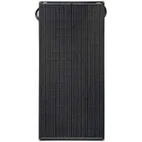Blugy Semi-flexible Monocrystalline Solar Panel 200w Zwart 1440 x 673 x 3 mm
