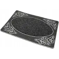 Aqbau Deurmat 45x75cm - Rubber & Tapijt - Sterk & diverse patronen