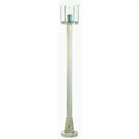 Albert Buitenlamp staand design Holli wit-goud