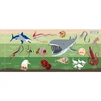 Oceanarium Deep Sea Creatures M Handdoek