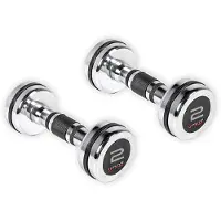 Olive Verchroomde Dumbbell 2kg 2 Eenheden