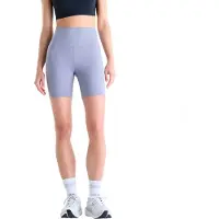 New Balance Sportbroek 'NB Harmony High Rise Short 6"' grijs / lichtgrijs