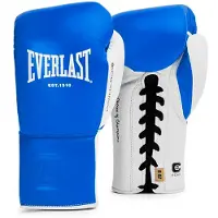 Everlast Powerlock Og Pro Fight Boxing Gloves Blauw 10 oz