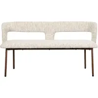 White Label Eetkamerbank Chelsea Beige