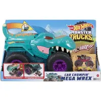 Hot Wheels Monster Trucks auto, Mega-Wrex, inclusief 1 speelgoedauto