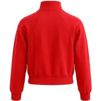 Trendyol TRENDYOLMİLLA Dames Rood Effen Lang, Regular fit Sweatshirts