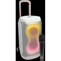 JBL Partybox 330 Wit + PBM100
