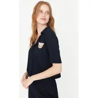Trendyol Vrouwelijk Kraag Pyjama Set 2 pak