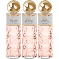 Saphir Kisses 200ml Eau De Parfum 3 Eenheden