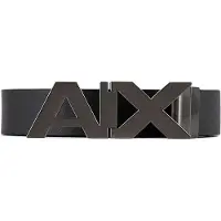 Armani Exchange Heren Leren riem zwart, marine (28), Casual, Klassiek, Leer, Marineblauw 951058CC50543120