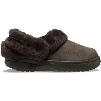 Crocs Klompen Cls Unfurgettable Sueded Clog dames - Bruin - 42 / 43