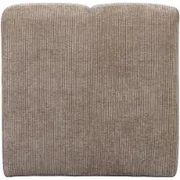 Woood Mojo Eetbankje 84cm Met Rugleuning - Ribstof - Donker Zand