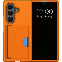 IMoshion Backcover met pashouder voor de Samsung Galaxy Z Fold 8 Ultra - Oranje