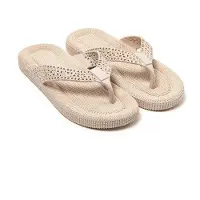 Brasileras Teenslipper 'Flopee' beige