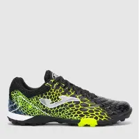 Joma Heren maxima 25 graphic tf astro turf voetbalschoenen - Zwart/Geel/Groen