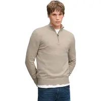 Superdry Essential Half-Zip Sweater Heren - Maat M