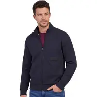 BOSS Relaxed-fit sweatshirt van premium badstof