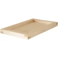 Vaarnii 009 Tray dienblad Oliegewaxte grenen, 54x33x6 cm