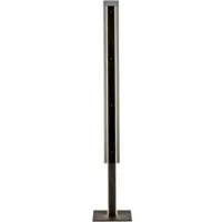 Schöner Wohnen LED-vloerlamp Lena, dimbaar, zwart, Woon-/ Eetkamer, metaal, Modern, LED vloerlamp