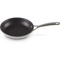 Le Creuset Koekenpan Le Creuset Magnetik Anti Kleef RVS 24 cm