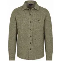 State of Art Overshirt Twill Moss Green | Groen | Maat 3XL