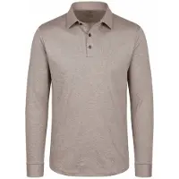 Desoto ongseeve Pooshirt Essentia Bruin | Beige | Maat L