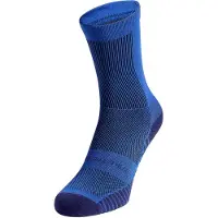 Odlo Socks crew PERFORMANCE RUN BLAUW - Maat 45-47