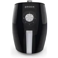 Noname Airfryer 3,5L – Heteluchtfriteuse zonder Olie – PFAS-vrij – 1300-1500W – Zwart – 6 Automatische Programma’s – Gezond Frituren – Compacte Airfryer voor Gezin of Single’s – Zwart