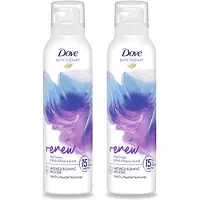 Dove 2 x – Douche- & Scheerschuim – Bath Therapy Renew – 200 ml - Voordeelverpakking - 2 stuks
