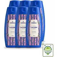 Melkmeisje 6 x – Douchegel – Lavendel – Zacht Huidgevoel – 300 ml - Grootverpakking - Vaatwasstrips - Badcrème - Douchecrème - Melkcrème - Huidverzorging - Zachte Huid