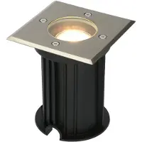 V-TAC Dimbare LED grondspot - Vierkant - RVS - 6000K daglicht wit - 5 Watt - IP65 straal waterdicht - 3 jaar garantie Grondspot buiten 230V
