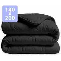 HappyBed Wasbaar Winterdekbed | Original | Black