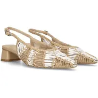 Notre-V Dames Hakken D25409 - Beige - Maat 39