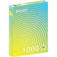 Enjoy Puzzle Circle Gradient Number Four Puzzel (1000 stukjes)