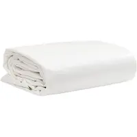 DKD Home Decor Afdekzeil, wit, 3,5 x 5 meter, 650 g/m²
