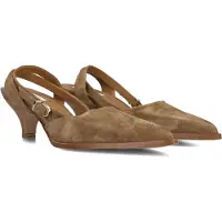 Lina Locchi Dames Hakken Az41 - Camel - Maat 37