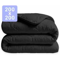 HappyBed Wasbaar Winterdekbed | Original | Black