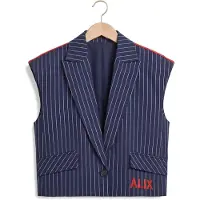 Alix The Label Striped waistcoat -