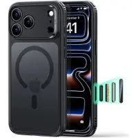 ESR Classic Hybrid MagSafe iPhone 18 Pro Max Hoesje Frost Zwart