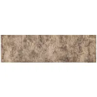vidaXL Keuken Tapijt Bruin beton 180 x 60 cm 100% Polyamide Wasbaar
