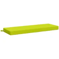 vidaXL Bankkussen SOEST 100% Polyester Heldere Groen. 110 x 40 x 8 cm