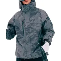 686 - Ski jassen - M Gore-Tex Core Shell Jacket Charcoal Hemisphere voor Unisex - Maat L - Grijs