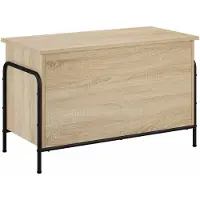 vidaXL Opbergbox Sonoma Eiken 80 x 40 x 49,5 cm Bewerkt hout