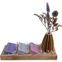 Marseille Verwenpakket 'Purple Harmony'– -Zeep & Droogbloemen | Natuurlijke ingrediënten| Cadeau set | Welnessmoment